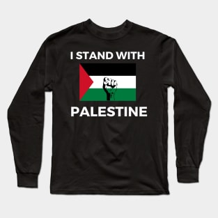 I stand with Palestine Long Sleeve T-Shirt